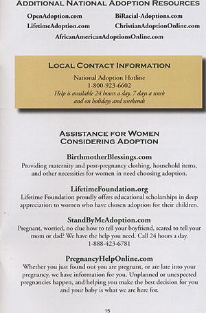 National Adoption Resources
